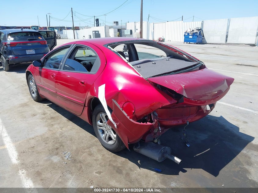 2000 Dodge Intrepid VIN: 2B3HD46RXYH368232 Lot: 39241730