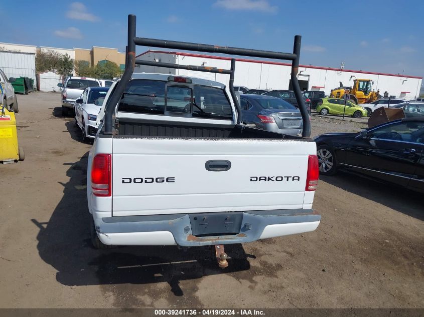 2004 Dodge Dakota Sport/Sxt VIN: 1D7HG38N34S525201 Lot: 39241736