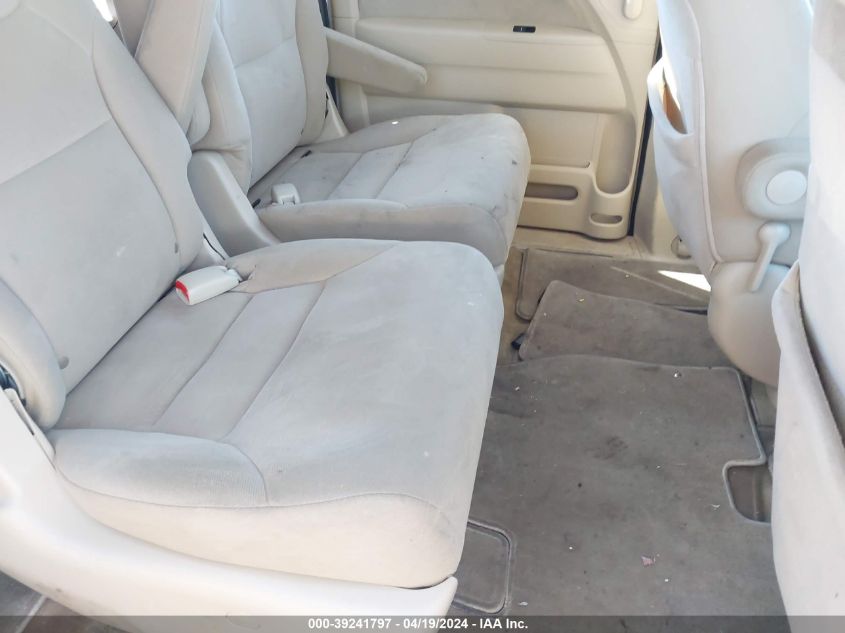 2010 Honda Odyssey Ex VIN: 5FNRL3H43AB042608 Lot: 39241797