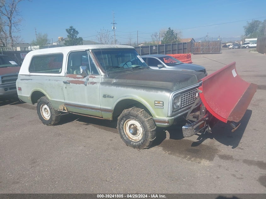 1972 CHEVROLET BLAZER