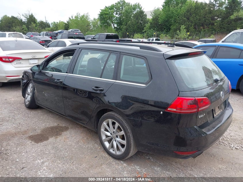 2015 VOLKSWAGEN GOLF SPORTWAGEN TSI SE 4-DOOR - 3VWC17AU3FM508227