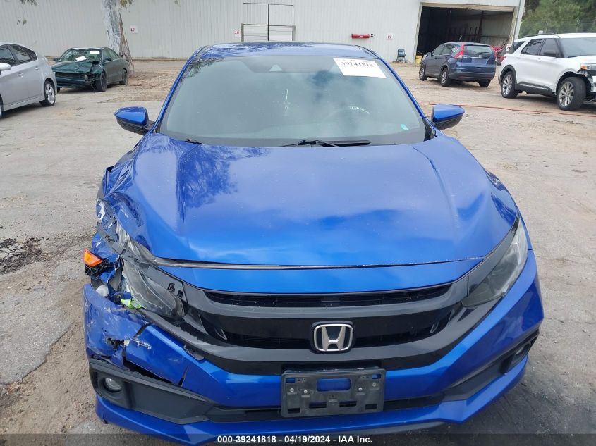 2019 Honda Civic Sport VIN: 2HGFC2F85KH514792 Lot: 39241818
