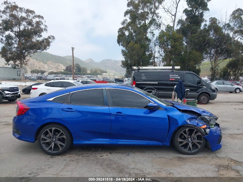 2019 Honda Civic Sport VIN: 2HGFC2F85KH514792 Lot: 39241818