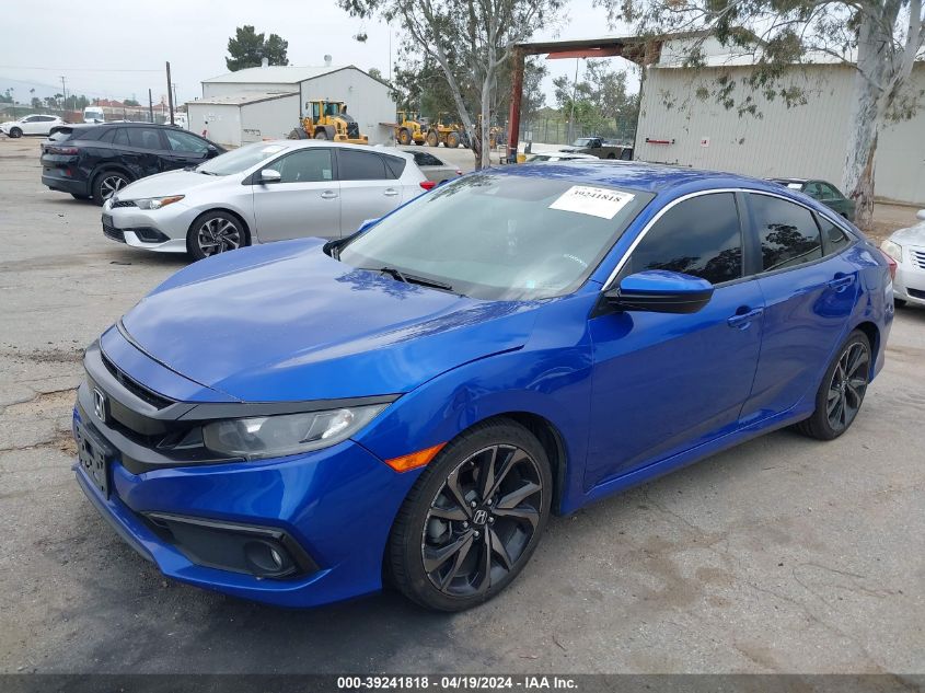 2019 Honda Civic Sport VIN: 2HGFC2F85KH514792 Lot: 39241818