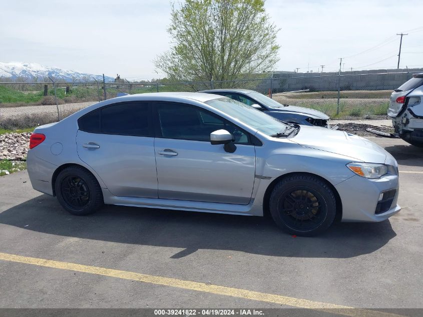 2015 Subaru Wrx VIN: JF1VA1A65F9816823 Lot: 39241822