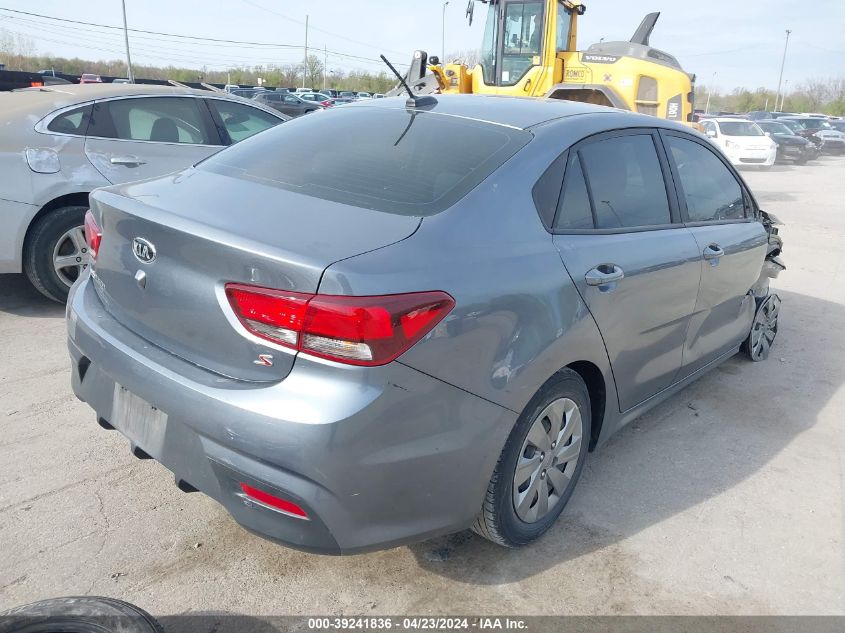 2020 Kia Rio S VIN: 3KPA24AD9LE333705 Lot: 39241836