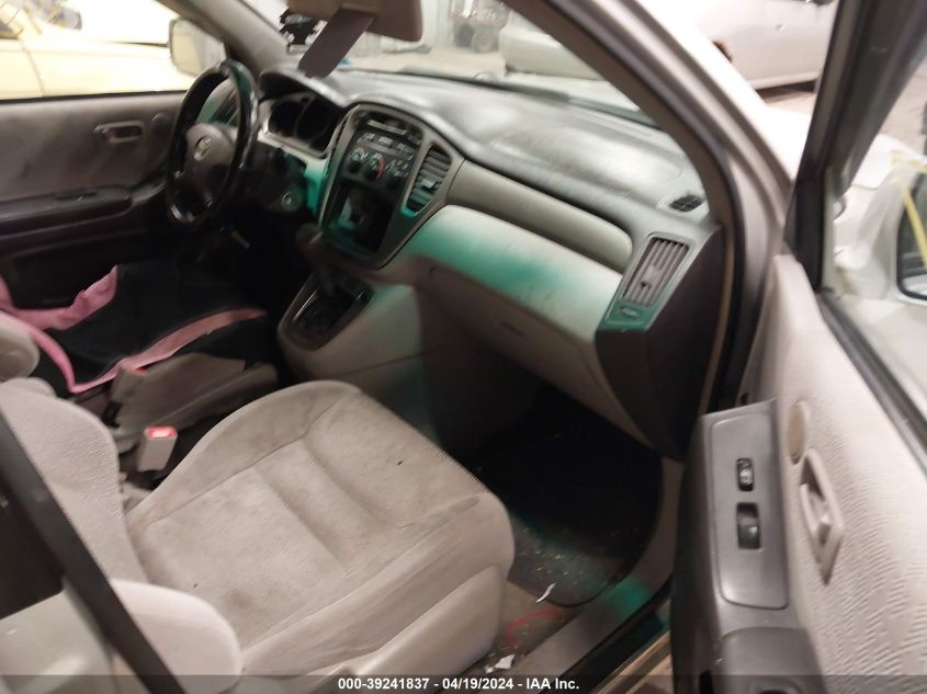 2001 Toyota Highlander V6 VIN: JTEGF21A310020868 Lot: 39241837