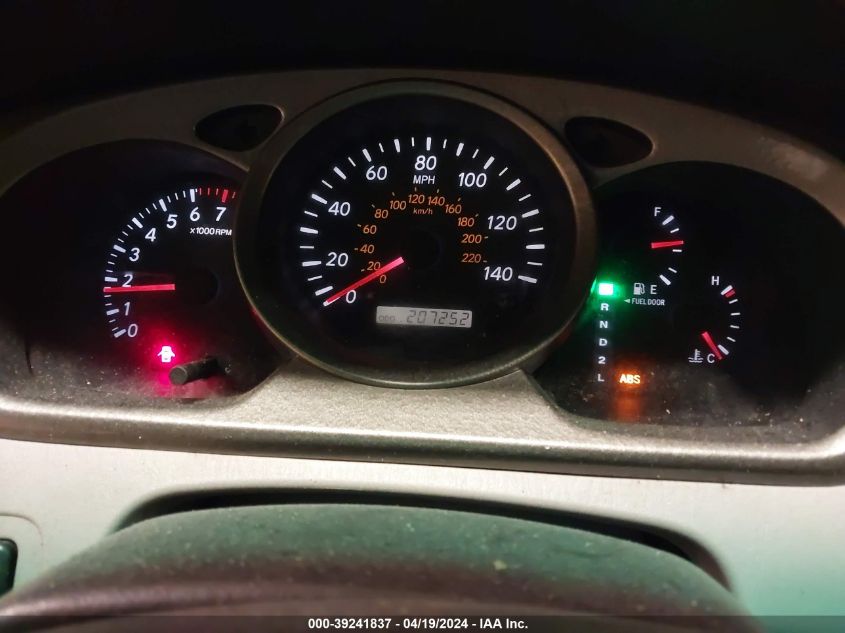 2001 Toyota Highlander V6 VIN: JTEGF21A310020868 Lot: 39241837