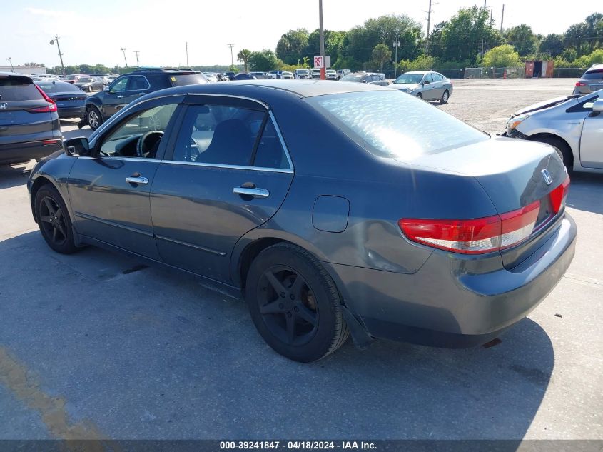 1HGCM66583A062138 | 2003 HONDA ACCORD