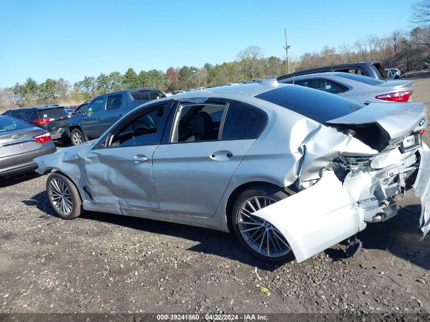 2019 BMW 530I xDrive VIN: WBAJA7C50KG912314 Lot: 39241860