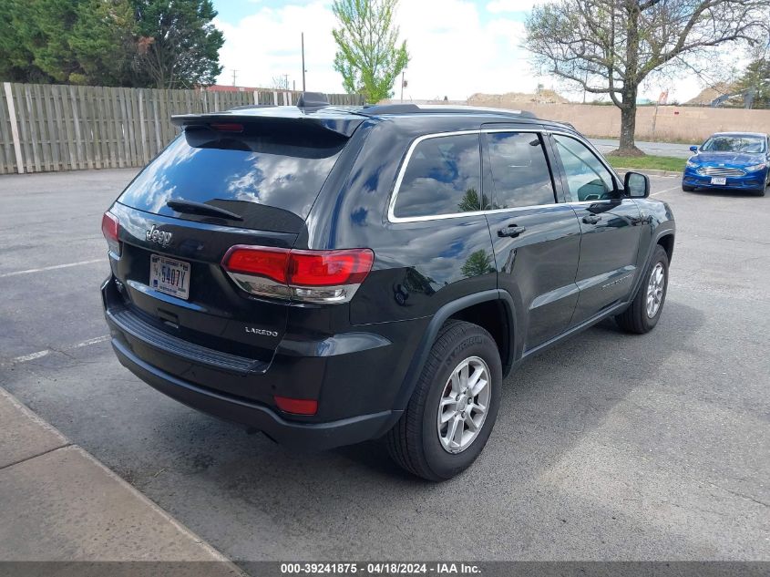 2020 Jeep Grand Cherokee Laredo E 4X4 VIN: 1C4RJFAGXLC165527 Lot: 39241875