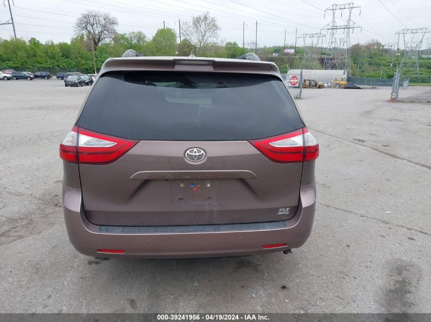 2019 Toyota Sienna Xle 7 Passenger VIN: 5TDDZ3DC7KS224279 Lot: 39241956