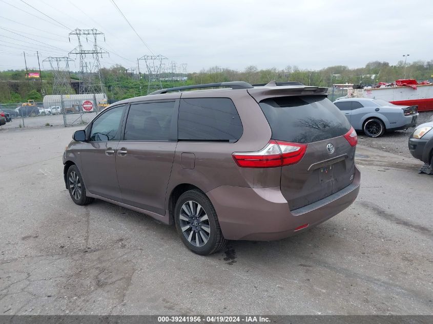 2019 Toyota Sienna Xle 7 Passenger VIN: 5TDDZ3DC7KS224279 Lot: 39241956