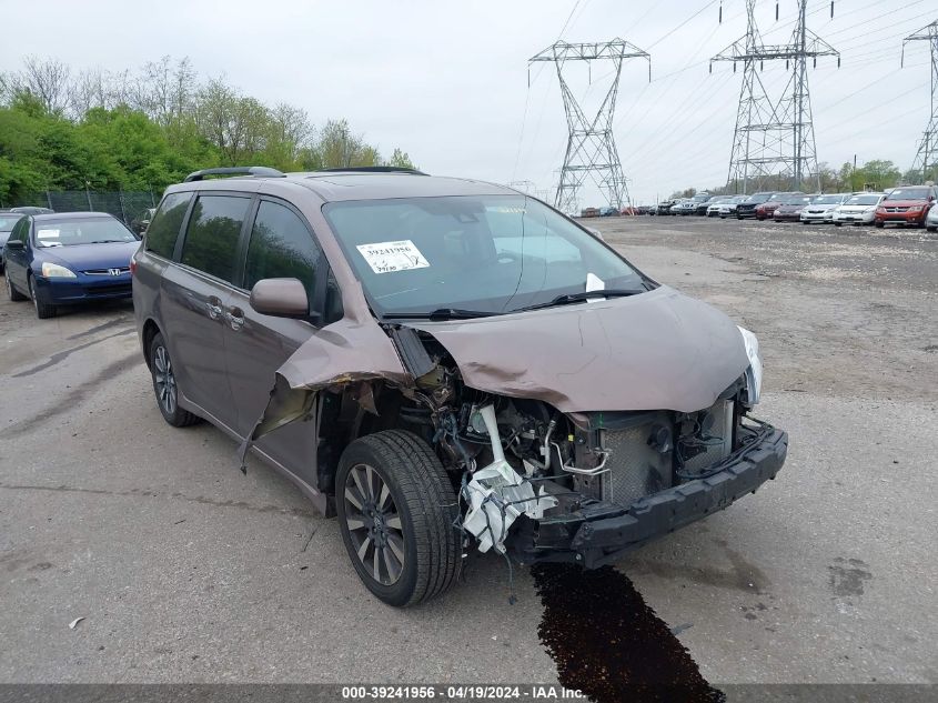 2019 Toyota Sienna Xle 7 Passenger VIN: 5TDDZ3DC7KS224279 Lot: 39241956