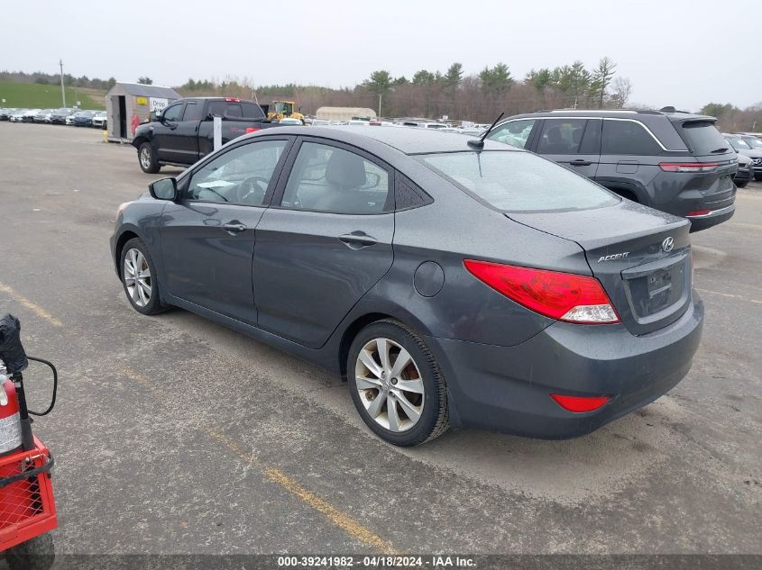 KMHCU4AE2DU354325 | 2013 HYUNDAI ACCENT