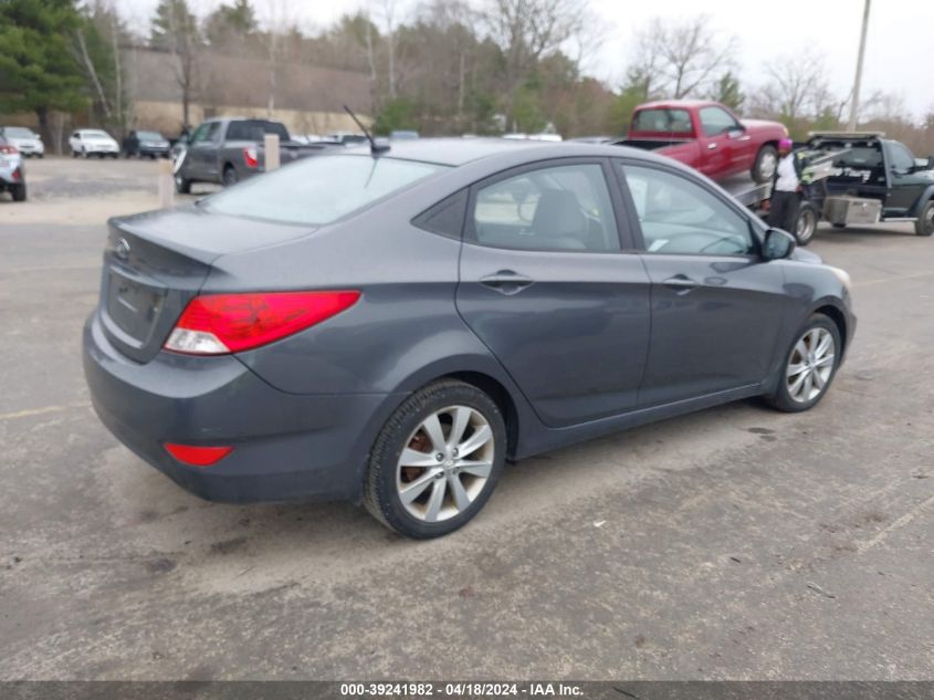 KMHCU4AE2DU354325 | 2013 HYUNDAI ACCENT