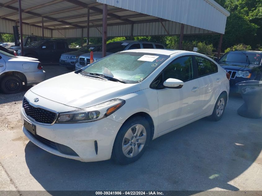 2017 Kia Forte Lx VIN: 3KPFK4A79HE100320 Lot: 39241986