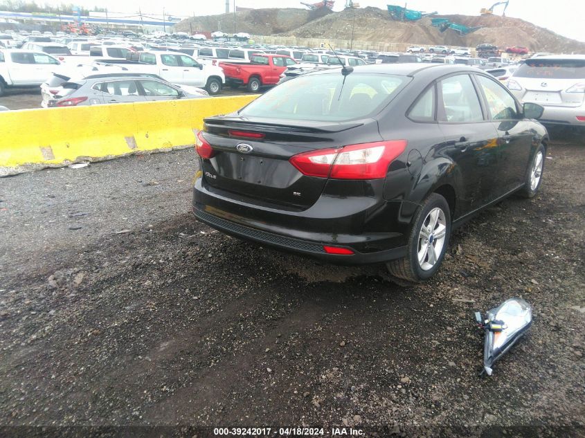 2013 Ford Focus Se VIN: 1FADP3F21DL188643 Lot: 39242017