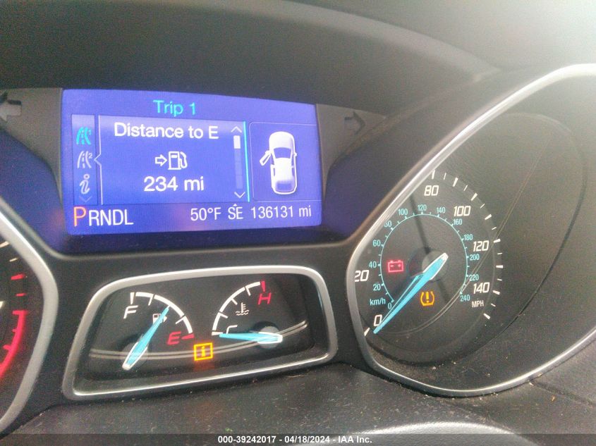 2013 Ford Focus Se VIN: 1FADP3F21DL188643 Lot: 39242017