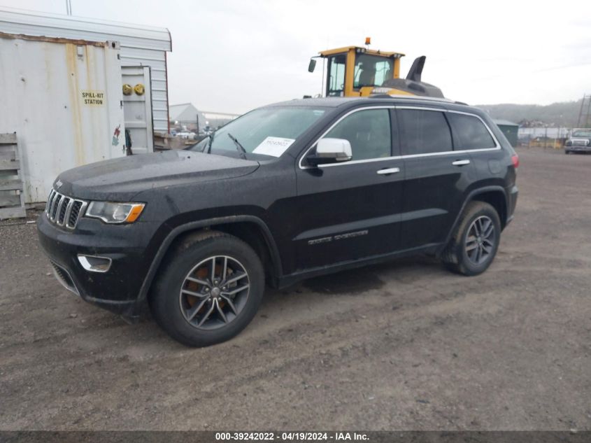 2017 Jeep Grand Cherokee Limited 4X4 VIN: 1C4RJFBG5HC835832 Lot: 39242022