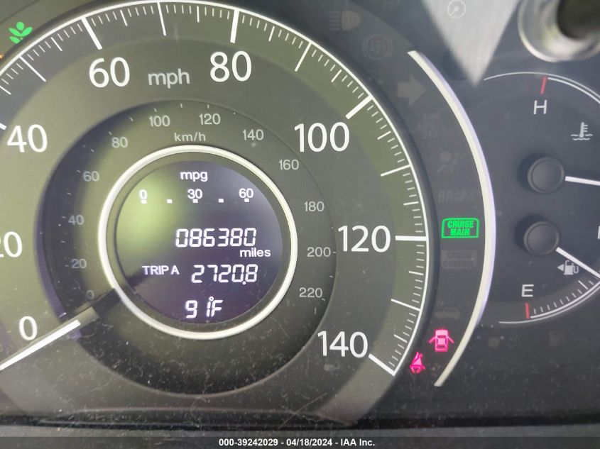 2014 Honda Cr-V Lx VIN: 3CZRM3H39EG702665 Lot: 39242029