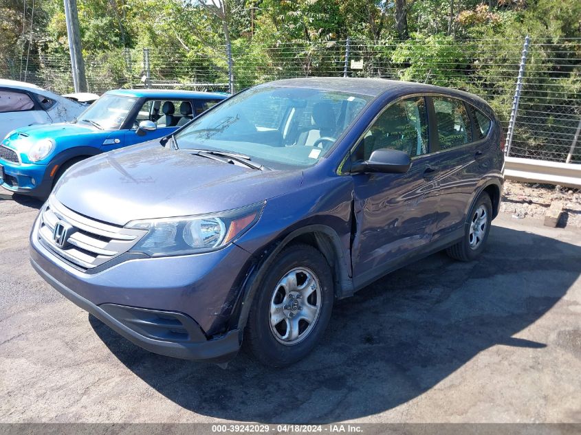 2014 Honda Cr-V Lx VIN: 3CZRM3H39EG702665 Lot: 39242029