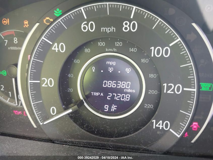 2014 Honda Cr-V Lx VIN: 3CZRM3H39EG702665 Lot: 39242029