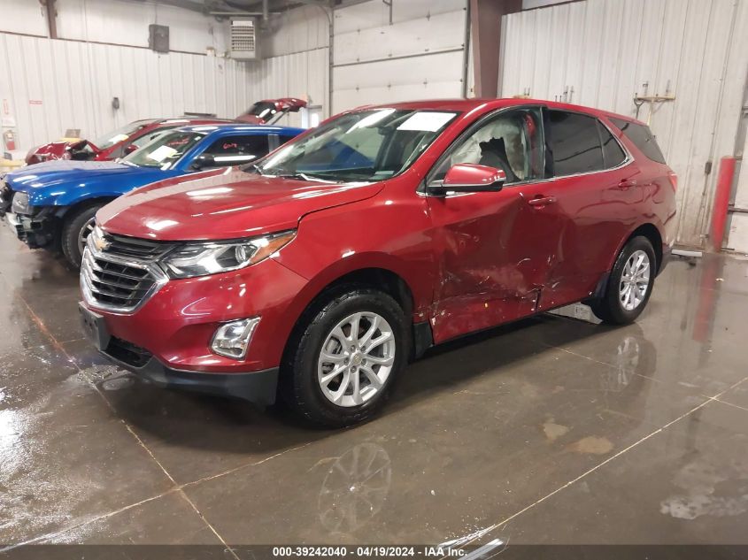 2019 Chevrolet Equinox Lt VIN: 3GNAXUEV8KS628709 Lot: 39242040