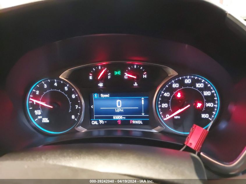 2019 Chevrolet Equinox Lt VIN: 3GNAXUEV8KS628709 Lot: 39242040