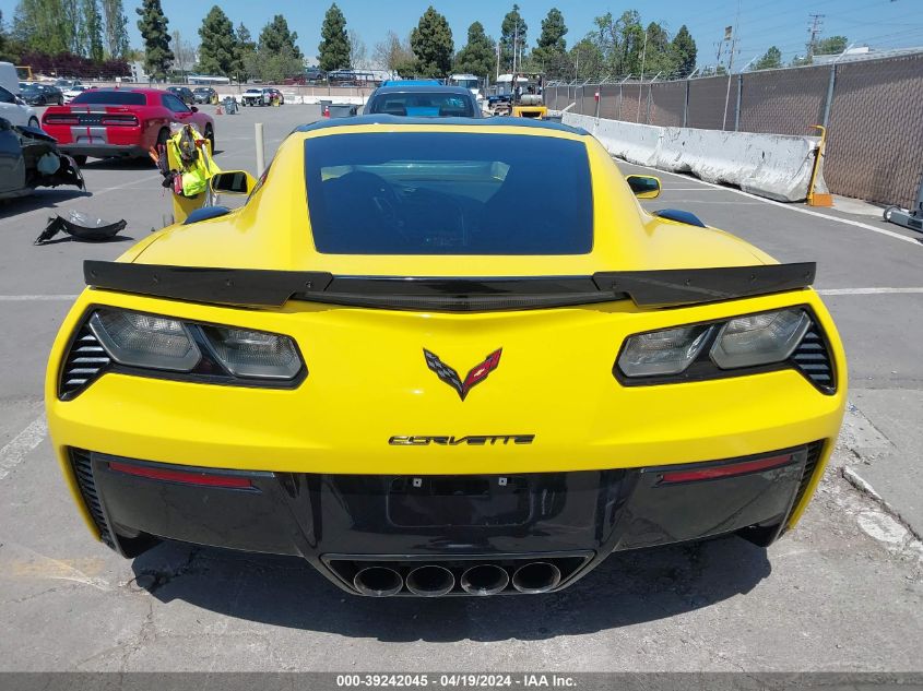 2016 Chevrolet Corvette Z06 VIN: 1G1YU2D69G5607456 Lot: 39242045