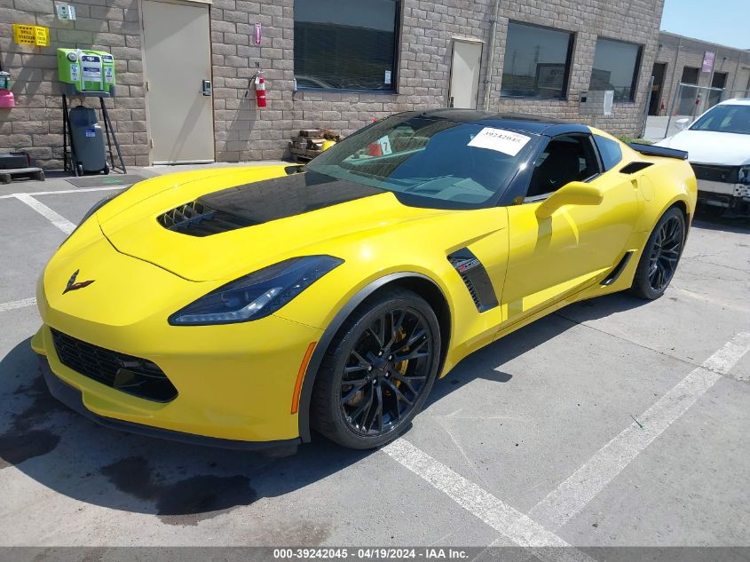 2016 Chevrolet Corvette Z06 VIN: 1G1YU2D69G5607456 Lot: 39242045