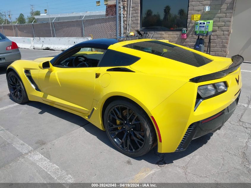 2016 Chevrolet Corvette Z06 VIN: 1G1YU2D69G5607456 Lot: 39242045