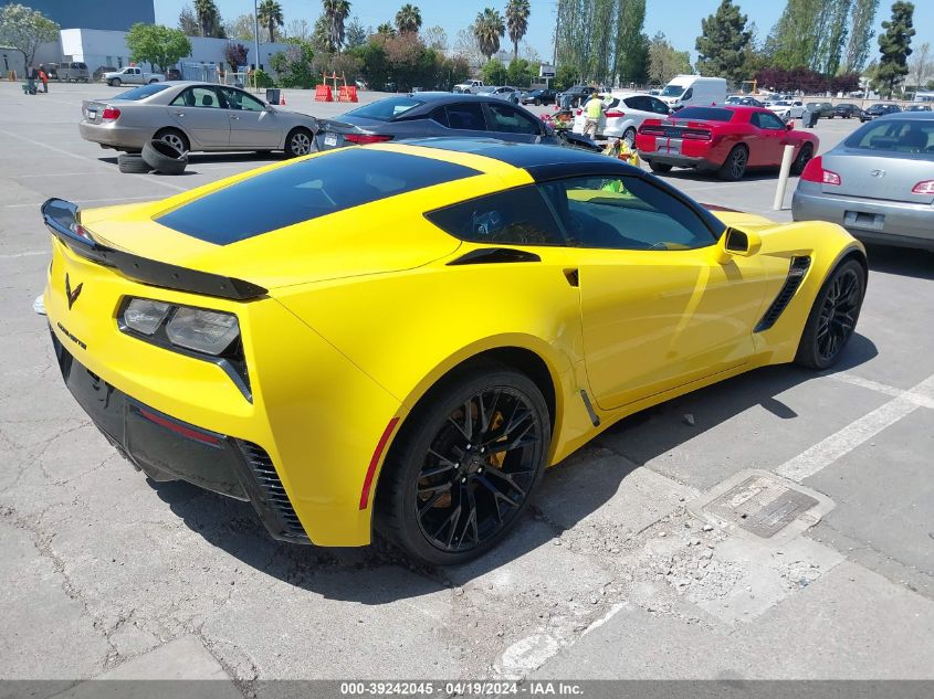 2016 Chevrolet Corvette Z06 VIN: 1G1YU2D69G5607456 Lot: 39242045
