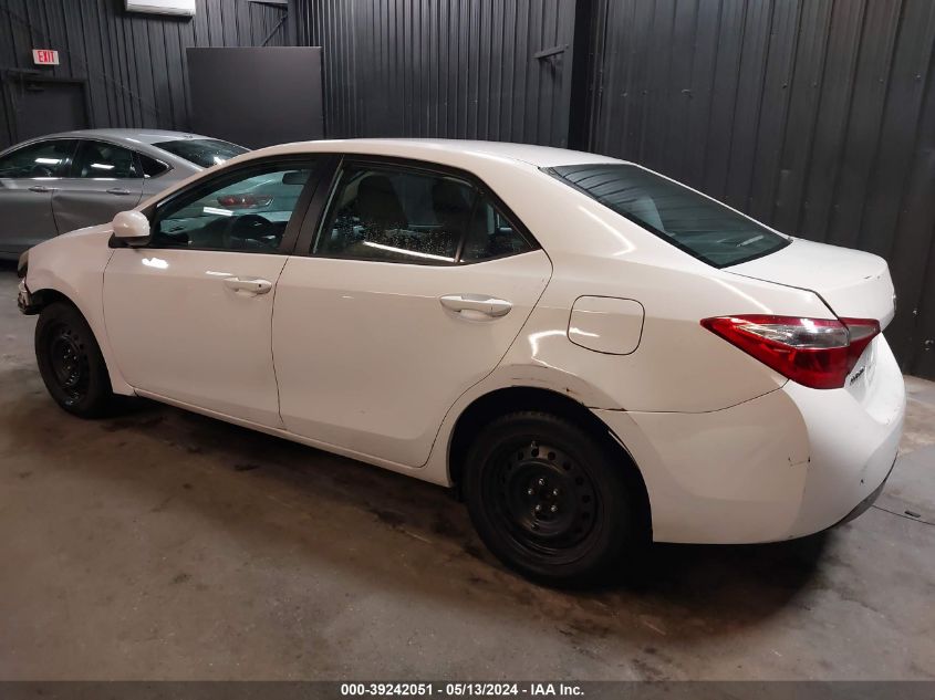 2015 Toyota Corolla Le VIN: 2T1BURHE9FC379905 Lot: 39242051