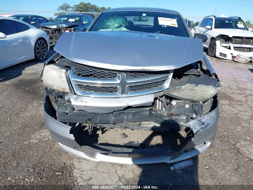 2013 Dodge Avenger Se VIN: 1C3CDZAB7DN613302 Lot: 39242077