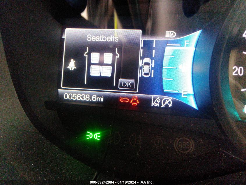 2024 Ford Edge Sel VIN: 2FMPK4J97RBA36076 Lot: 39242084