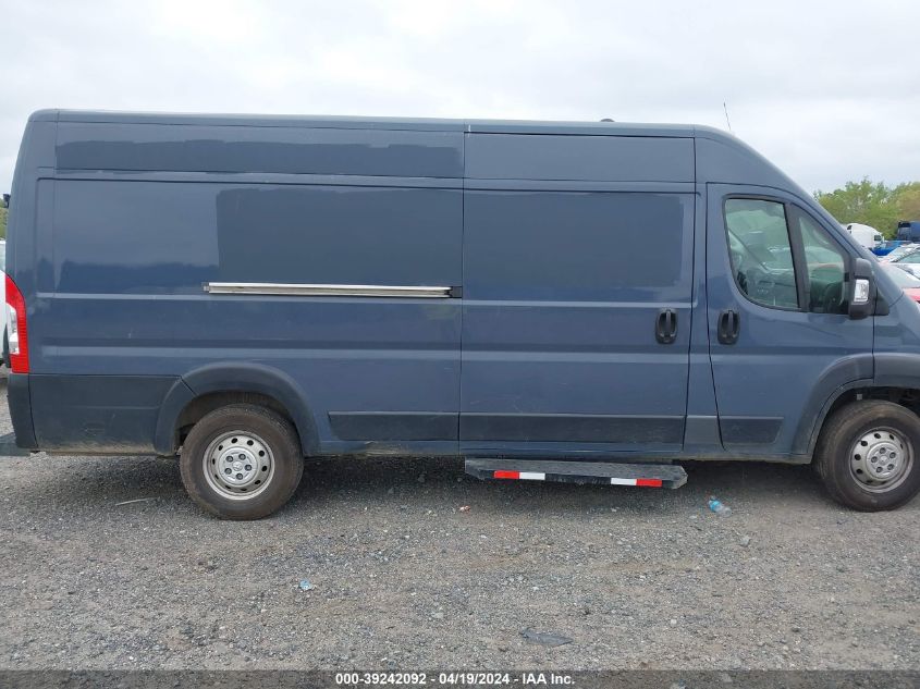 2020 Ram Promaster 3500 Cargo Van High Roof 159 Wb Ext VIN: 3C6URVJG4LE117387 Lot: 39242092