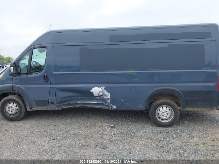 2020 Ram Promaster 3500 Cargo Van High Roof 159 Wb Ext VIN: 3C6URVJG4LE117387 Lot: 39242092