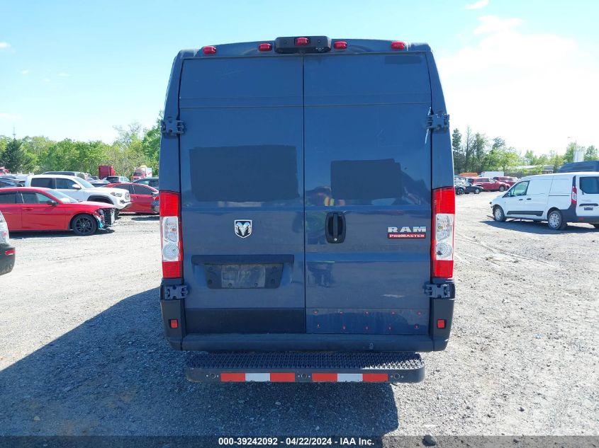 2020 Ram Promaster 3500 Cargo Van High Roof 159 Wb Ext VIN: 3C6URVJG4LE117387 Lot: 39242092