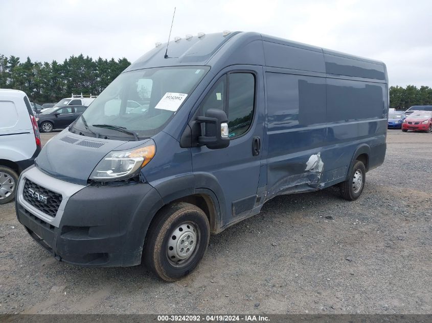 2020 Ram Promaster 3500 Cargo Van High Roof 159 Wb Ext VIN: 3C6URVJG4LE117387 Lot: 39242092