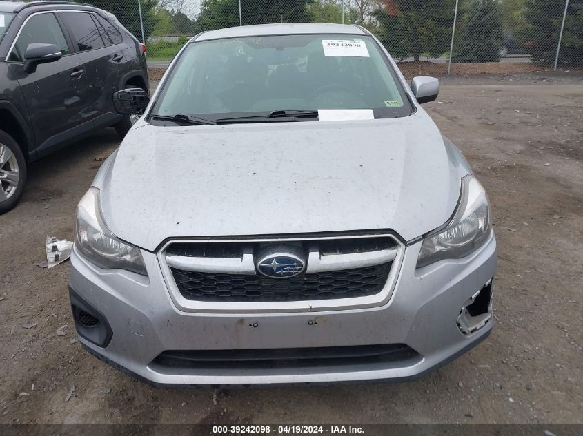 2012 Subaru Impreza 2.0I VIN: JF1GJAA63CH004656 Lot: 39242098