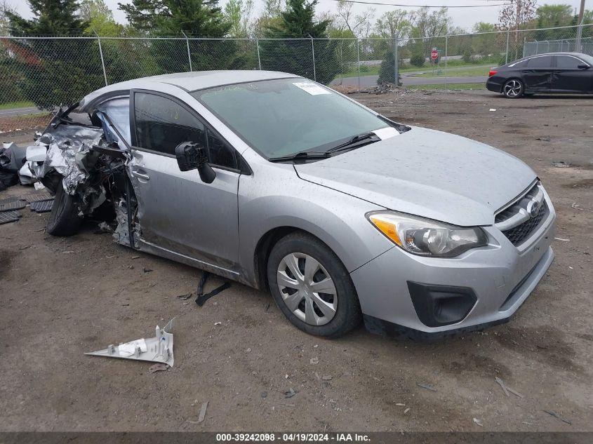 2012 Subaru Impreza 2.0I VIN: JF1GJAA63CH004656 Lot: 39242098