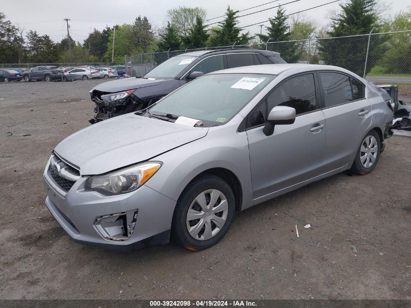 2012 Subaru Impreza 2.0I VIN: JF1GJAA63CH004656 Lot: 39242098