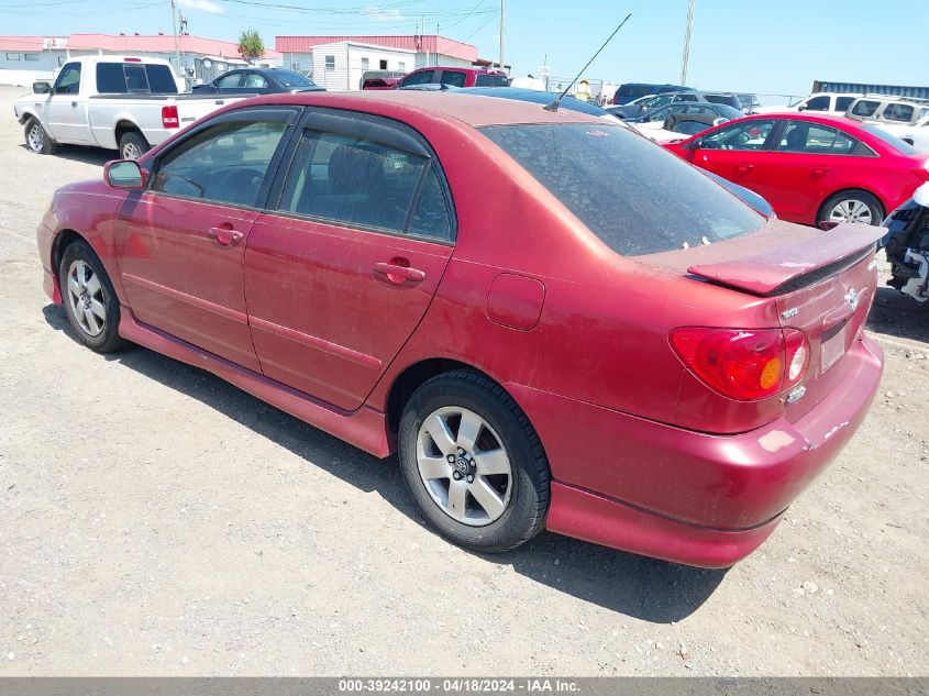 2003 Toyota Corolla S VIN: 2T1BR32E03C094450 Lot: 39242100