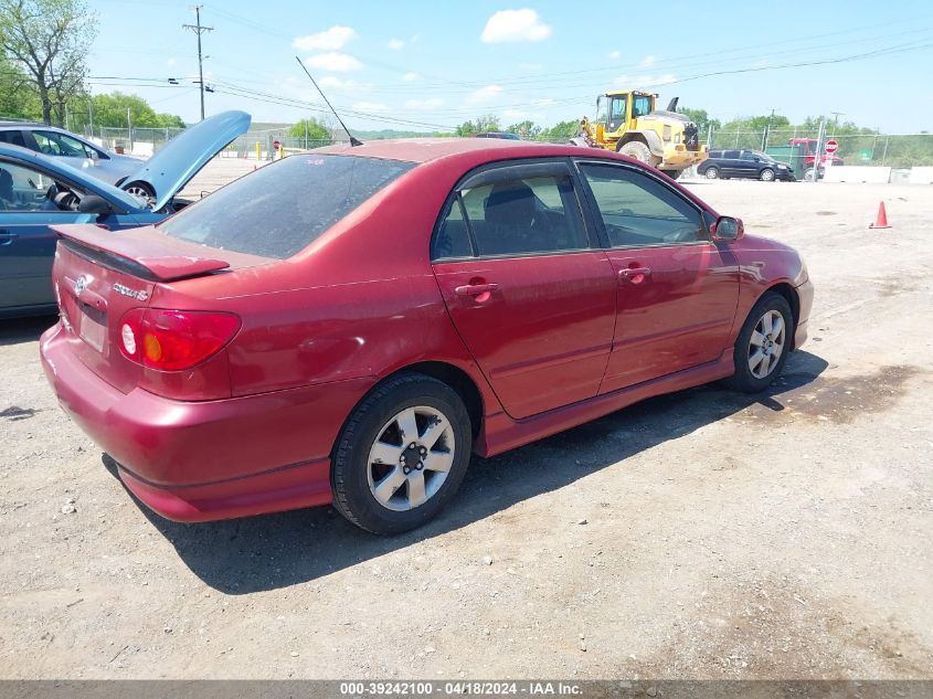 2003 Toyota Corolla S VIN: 2T1BR32E03C094450 Lot: 39242100