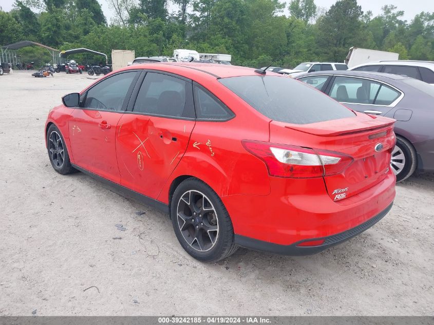 2014 Ford Focus Se VIN: 1FADP3F23EL190508 Lot: 39242185