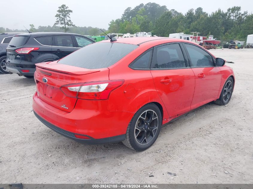 2014 Ford Focus Se VIN: 1FADP3F23EL190508 Lot: 39242185