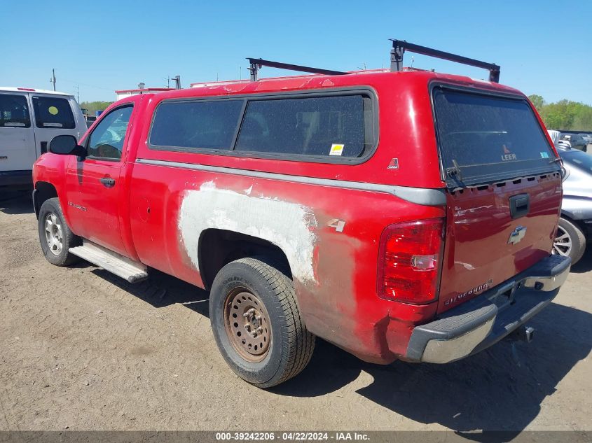 1GCEK14X38Z211584 | 2008 CHEVROLET SILVERADO 1500