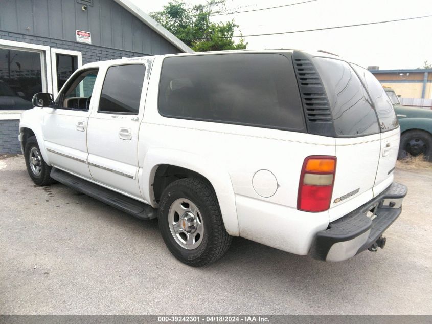 2002 Chevrolet Suburban 1500 Lt VIN: 1GNEC16Z22J150155 Lot: 39242301