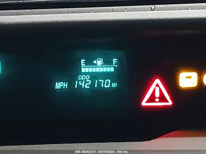 2007 Toyota Prius VIN: JTDKB20U077593927 Lot: 39242314